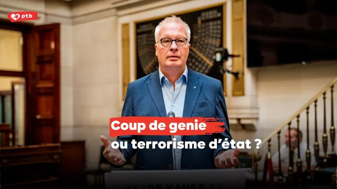 Georges-Louis Bouchez accusé d'apologie du terrorisme par Peter Mertens (PTB)