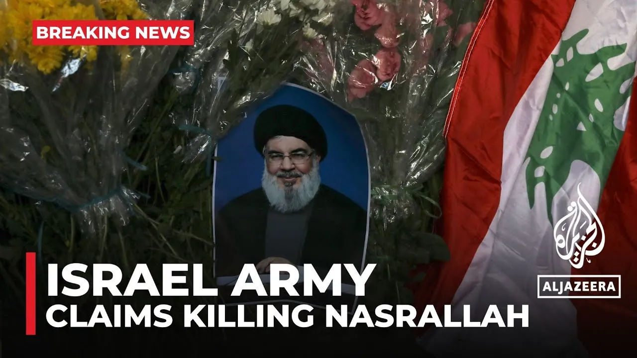 Israël annonce l'assassinat du chef du Hezbollah, Hassan Nasrallah