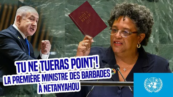 La ministre de la Barbade accuse Netanyahou : la Bible ne justifie pas vos crimes