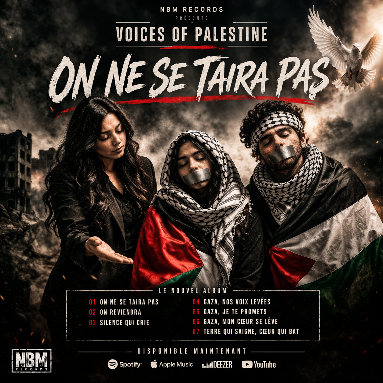 album Voices of Palestine On ne se taira pas
